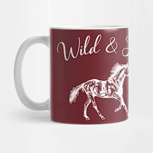 Wild and Free Horse Mug